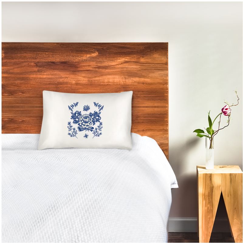 Silk Pillowcase Featuring Plan C Botanicals