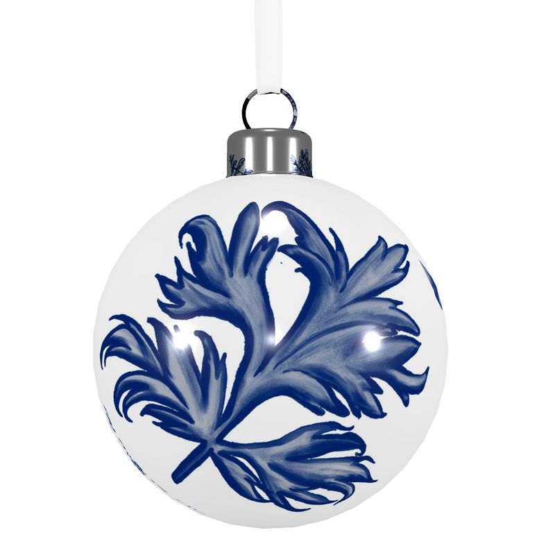 Plan C Bone China Ornament Collection - Set of 6