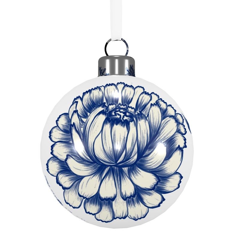 Plan C Bone China Ornament Collection - Set of 6