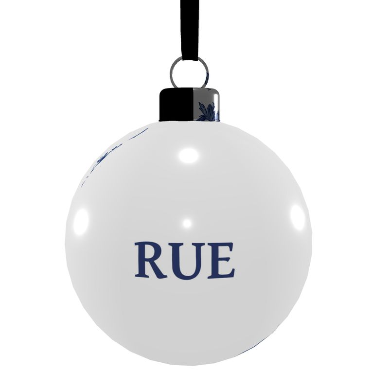 Plan C Bone China Ornament Collection - Set of 6