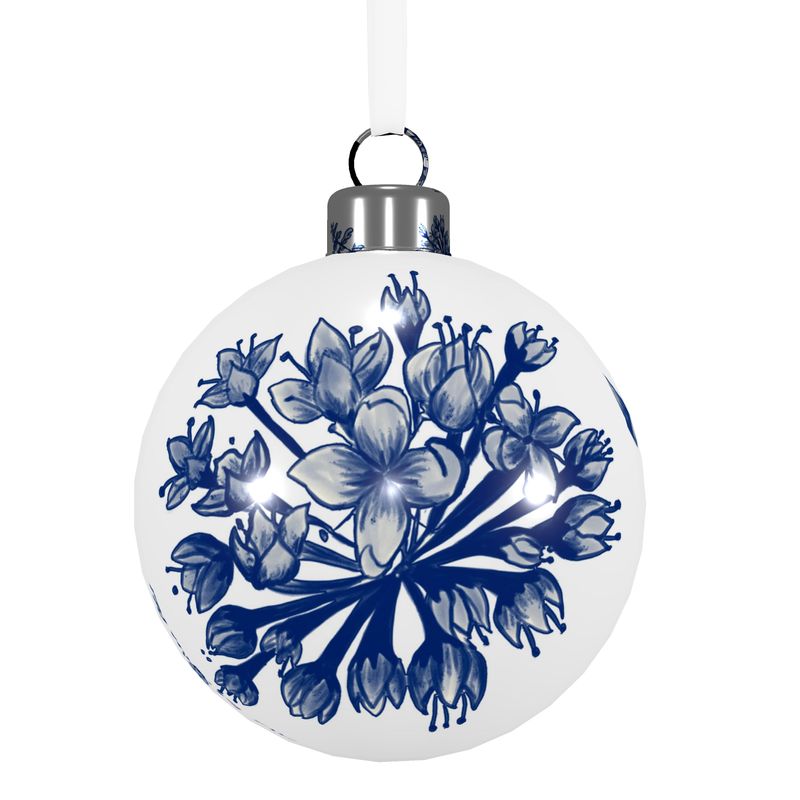 Plan C Bone China Ornament Collection - Set of 6