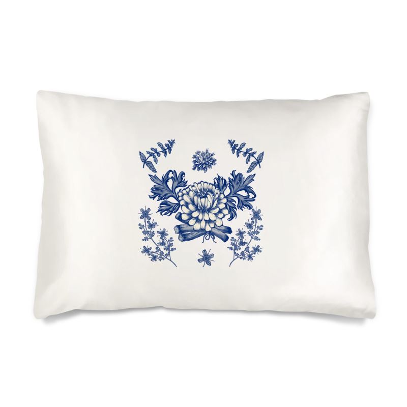 Silk Pillowcase Featuring Plan C Botanicals