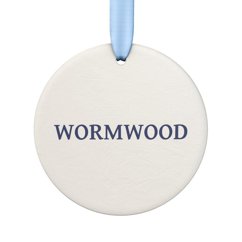 Ceramic Ornament Featuring Wormwood from the Plan C Collection