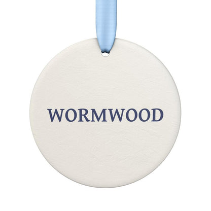 Ceramic Ornament Featuring Wormwood from the Plan C Collection