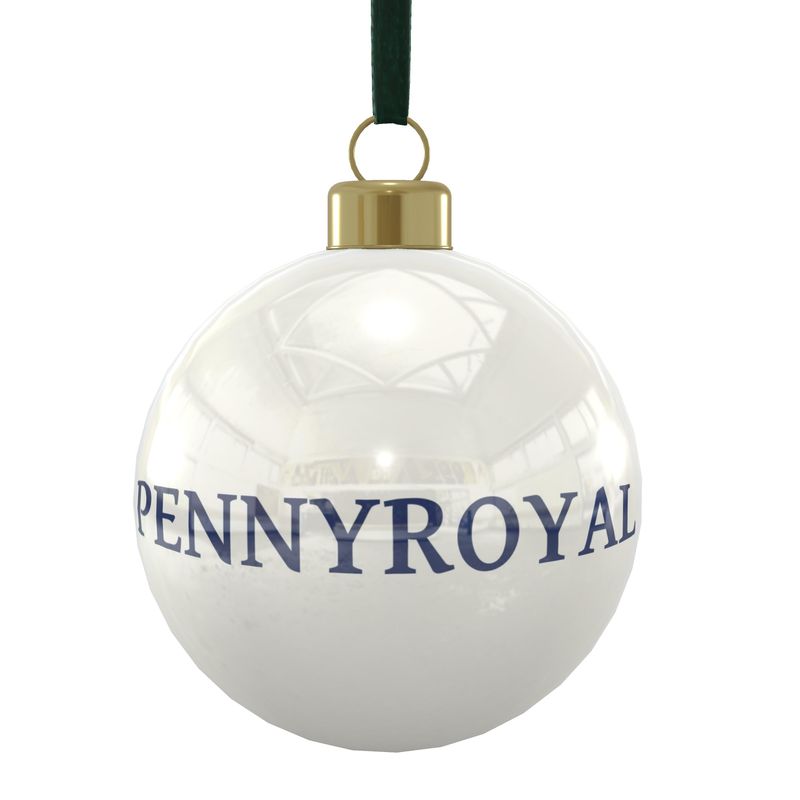 Bone China Ornament Featuring Pennyroyal from the Plan C Collection