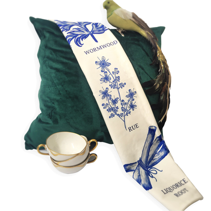 Tea Towel with Plan C Botanical Designs
