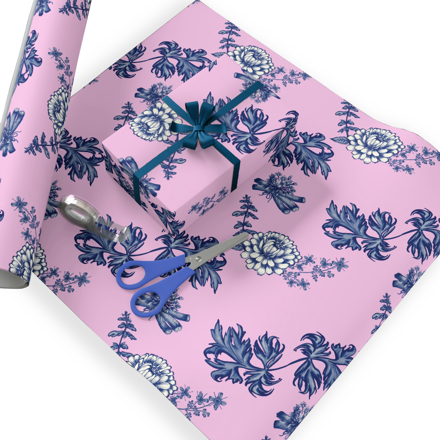 Plan C Botanical Herbs on Pink Gift Wrap